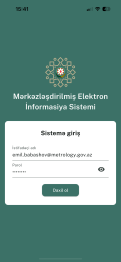 Metrologiya xidmətlərinin rəqəmsal idarəetmə platforması – Metrologiya Alt Modulu (MAM)