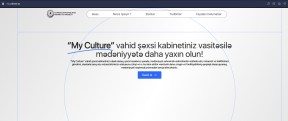 "MyCulture" vahid şəxsi kabineti
