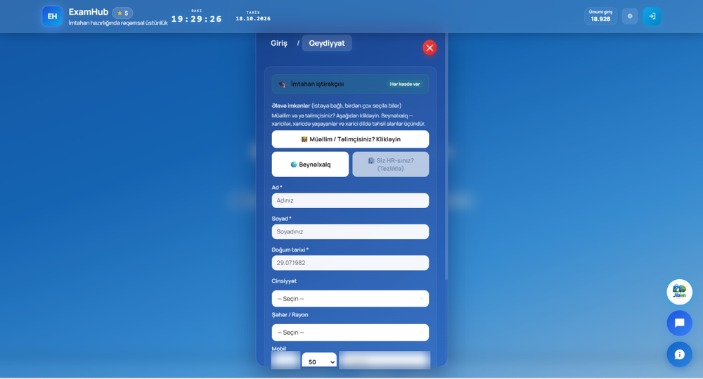 ExamHub Azərbaycan
