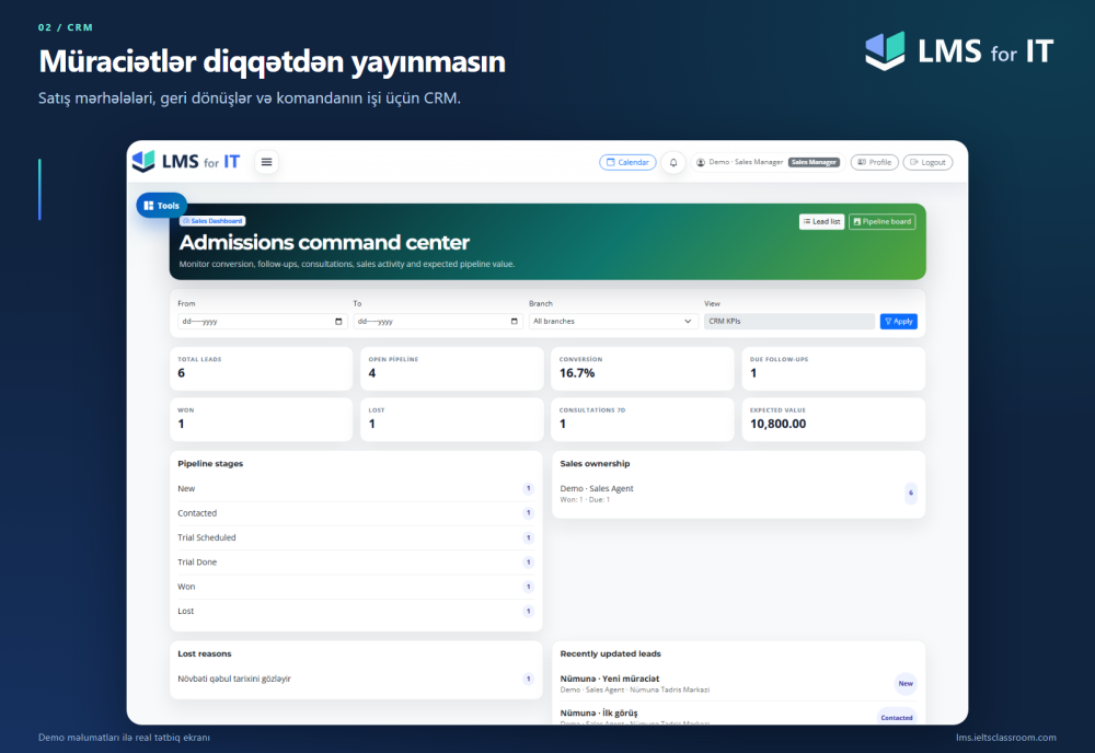 LMS for IT — İT təhsilinin idarəetmə platforması