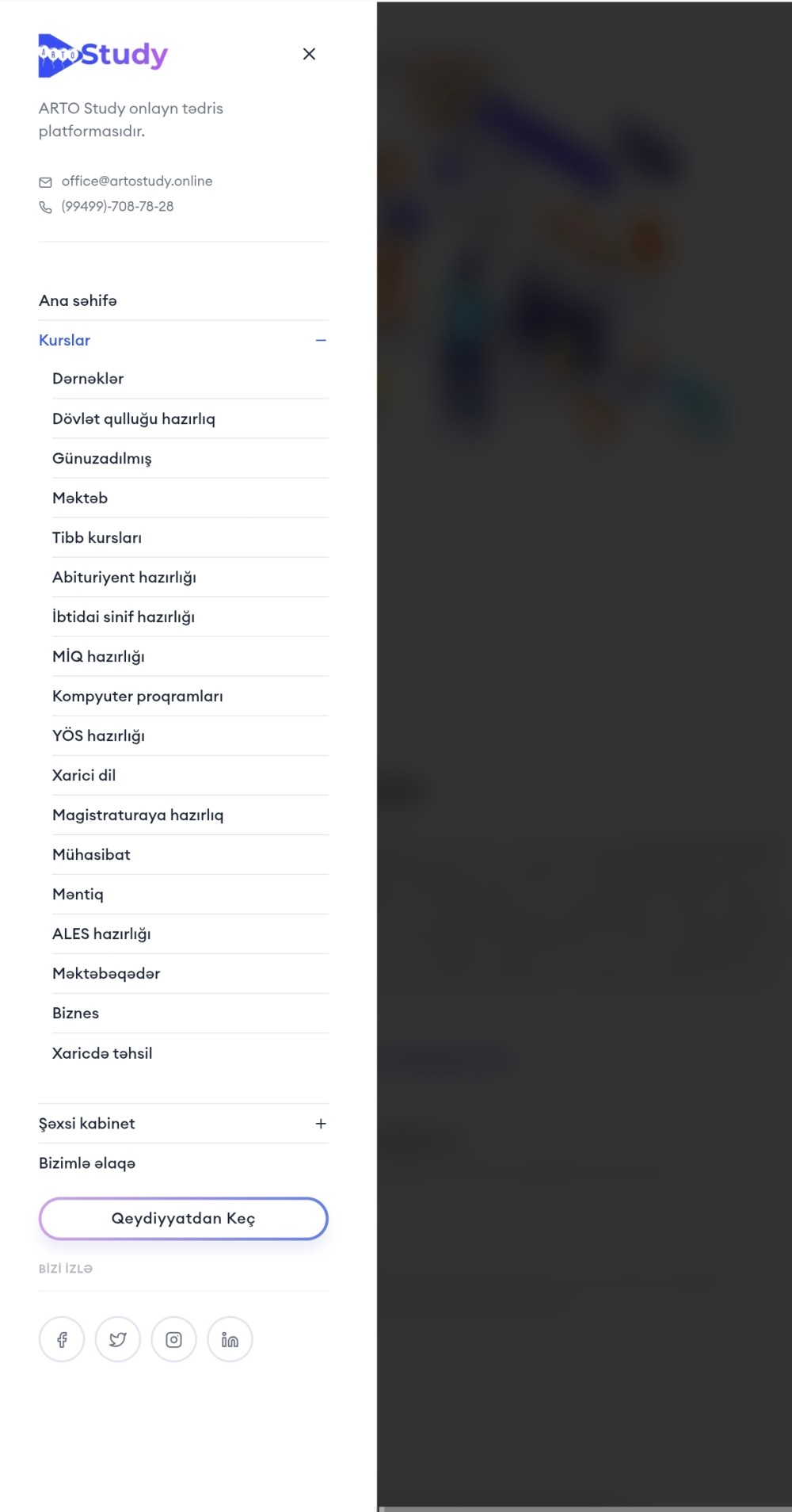 ARTO Study - Onlayn Dərs & Təhsil