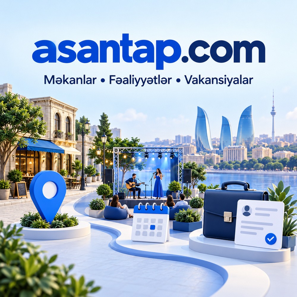 Asantap.com — Məkanlar, fəaliyyətlər və vakansiyalar platforması