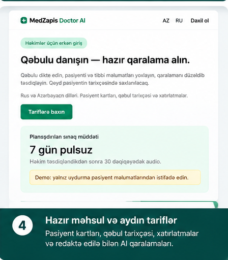 MedZapis Doctor AI