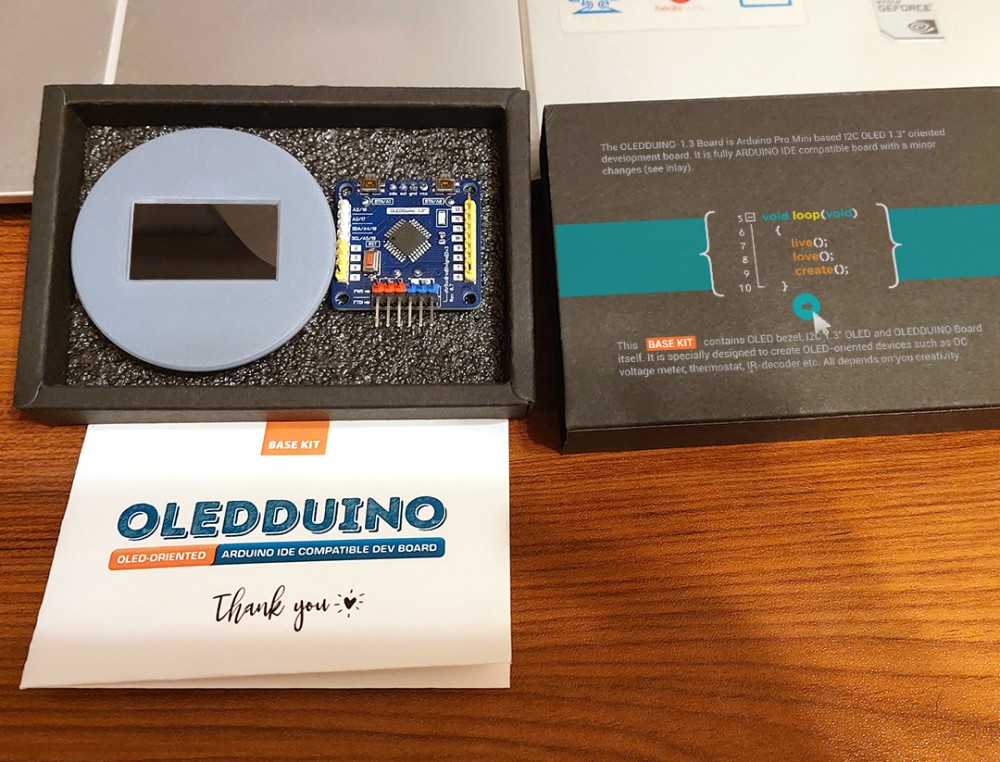 OLEDDUINO - DIY Electronics