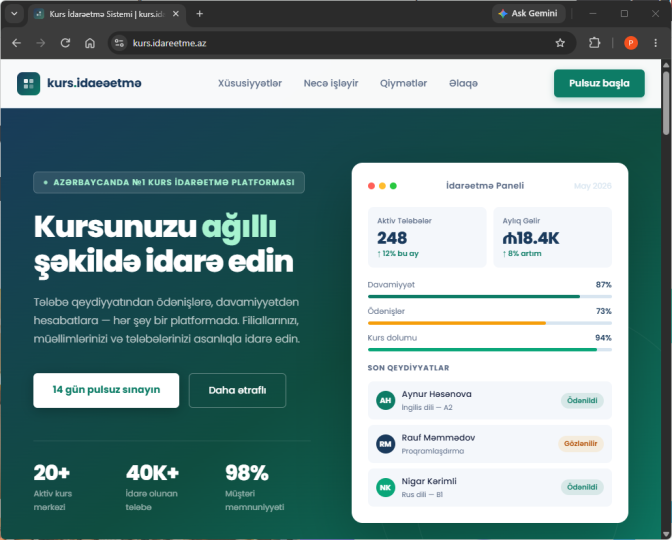 kurs.idaeəetmə