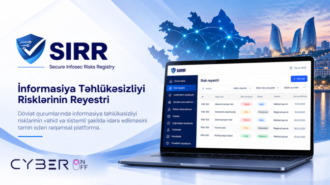 İnformasiya Təhlükəsizliyi Riskləri Reyestri Rəqəmsal Platforması (SIRR)